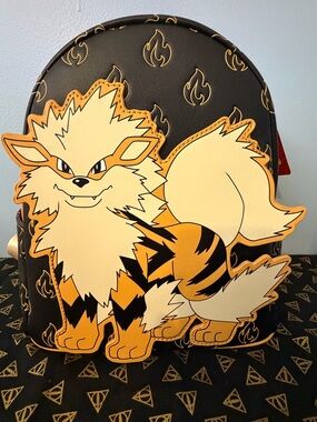 Loungefly Pokémon Arcanine Cosplay Mini Backpack